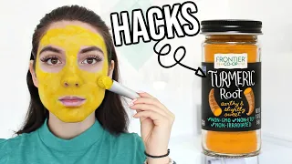 8 Turmeric BEAUTY HACKS That Will Change YOUR LIFE