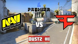 Гранд-Финал. Группа C. NAVI vs FAZE. Map-1 Dust2. Blast Premier Spring Groups 2021