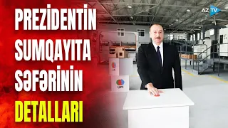 Prezident İlham Əliyev Sumqayıta səfər edib - XÜSUSİ REPORTAJ