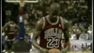 Michael Jordan - classic matchup v 76ers 1987