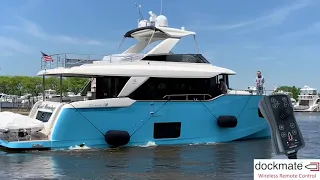 2018 Absolute Navetta with Volvo IPS - Dockmate® TWIST Remote Control System installation & demo