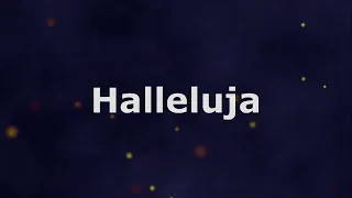 Halleluja! Heilig Heilig - Lyrics