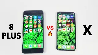 iPhone X Vs iPhone 8 Plus in 2023 - Speed Test! iOS 16.6.1