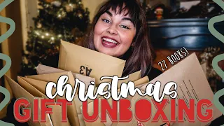 Huge Christmas Book Haul & Unboxing // Indie Fantasy Romance, Adult Epic Fantasy + more! // 2021