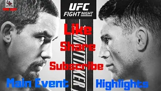 UFC Darren Till vs Robert Whittaker (Main event Highlights)