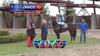 Ajax Downs October 26th, 2020 Race 10