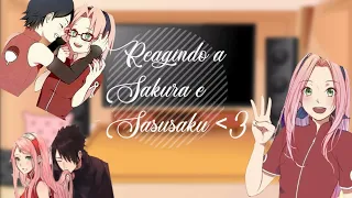 •||Naruto, Hinata, Sasuke e Ino reagindo a Sakura,•||Contém Sasusaku Naruhina||•