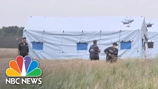 RAW: Recorvery Of MH17 Black Box | NBC News