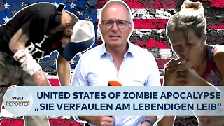 TRANQ & FENTANYL: Hautfressende Zombie-Droge zerstört die USA - „Wie in The Walking Dead“