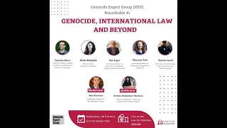 Roundtable Discussion | Genocide, International Law and Beyond