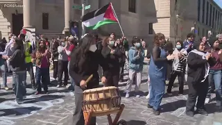 48 arrested in pro-Palestinian protest involving hundreds of Yale students: Police