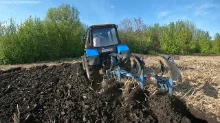 Що він робить цей Lemken з МТЗ 892.2 ?! Оранка кукурудзи.