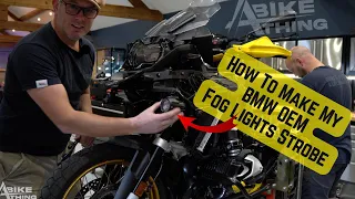 HOW TO MAKE MY BMW OEM FOG LIGHTS STROBE
