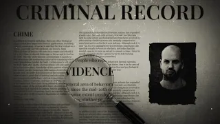 The Crime Files I Title Sequence for After Effects 2021