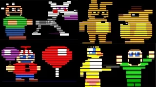 Five Nights at Freddy's 3 ALL SECRET MINIGAMES