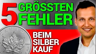 Silber kaufen: 5 Fehler beim Kauf von Silbermünzen und Silberbarren (2021)