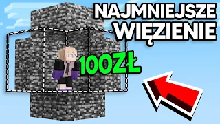 Zamknąłem 5 YOUTUBERÓW w NAJMNIEJSZYM WIĘZIENIU o 100ZŁ