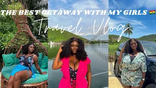 We found a hidden resort in Ghana🇬🇭…The girls trip finally left the group chat! Best week ever