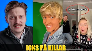 REAGERAR PÅ SVENSKA TIK TOKS! 🇸🇪 | icks på killar