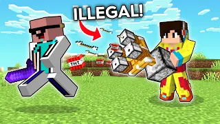 Trying Illegal Minecraft Hacks To Use In Deadliest Lifesteal SMP