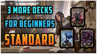 3 MORE Strong Beginner Friendly Decks For STANDARD in LoR!