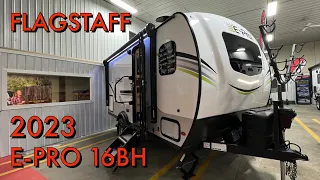 2023 Forest River E-Pro 16BH by Flagstaff (Best Light Weight Off Road Travel Trailer)
