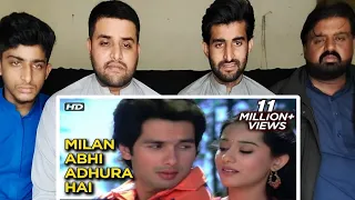 Pakistani Reaction on Milan Abhi Adha Adhura Hai Song | Vivah Part 5