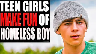 Teen Girls MAKE FUN of HOMELESS BOY, What happens is SHOCKING | Ayden Mekus