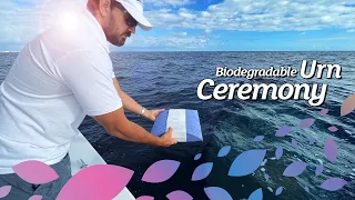 Biodegradable Urn for Water Burial at Sea