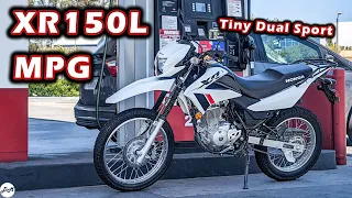 2023 Honda XR150L – MPG Test | DM Commuter Real-world Fuel Economy & Range (with Highway!)