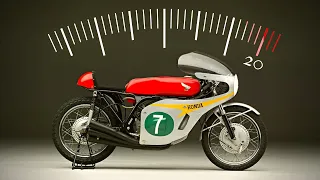 The 6 Cylinder racebike that revved to 20k rpm in the 1960s