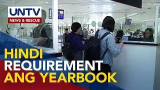 Yearbook, hindi requirement para sa int'l travels — BI