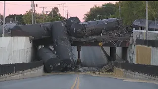 Other Ohio town still recovering from October train derailment