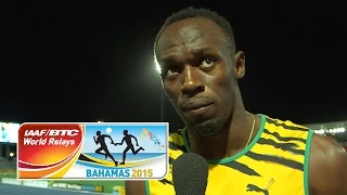 IAAF World Relays Bahamas 2015 - 1 Lap Men Final - Team JAM Silver