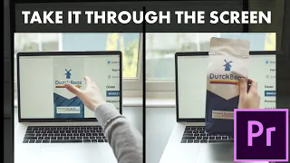 Grab Object from Screen (Zack King Magic Trick) | Premiere Pro Tutorial