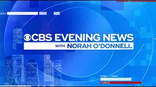 CBS Evening News Intro / Outro Transparent 2021