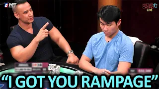 Rampage Is Slowplaying A Monster In The Standup Game @HustlerCasinoLive