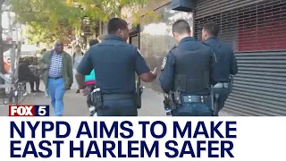 NYPD operation aims to improve quality of life in East Harlem