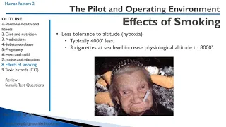 Human Factors 2 - Pilot Operating Environment