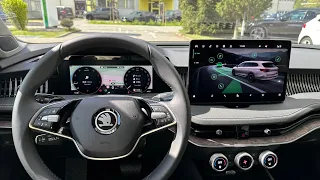 New Skoda Superb 2024 Multimedia System & Cockpit Review