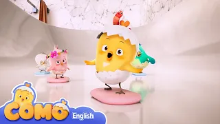 Curious Como SE2 | Soap and a Tub | Cartoon video for kids | Como Kids TV