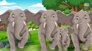 Elephant And Mice Story | Panchatantra Kahaniya In English | Moral Stories for Kids | #youtubevideo