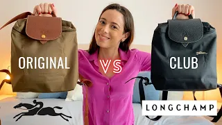 Longchamp Le Pliage Backpack Original VS Club | Wear and Tear | Pros and Cons | Foldable and Compact