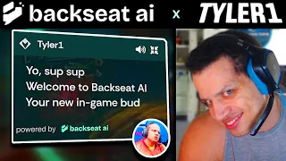 TYLER1 TALKS BACKSEAT AI WITH DEVELOPER