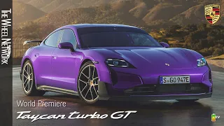 Porsche Taycan Turbo GT Reveal – 1,108 HP Tesla Model S Plaid Rival