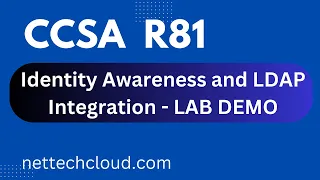 Checkpoint Firewall | CCSA R81.10 | Identity Awareness and LDAP Integration (LAB DEMO)