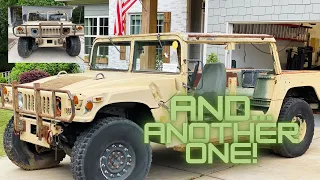 New Humvee HMMWV Build. Picking Up the Humvee from GOV Planet!