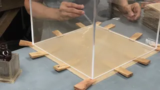 Acrylic Fabrication | Cementing Base