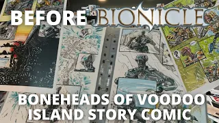 Before Bionicle: Boneheads of Voodoo Island Story Comic!