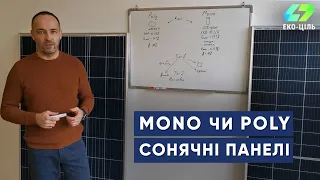 Які панелі краще обрати Mono чи Poly?  Що підійде саме вам.